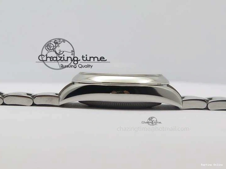 0120 Oyster Perpetual 34mm Ladies 114300 1:1 Best Edition Champagne Dial On SS Bracelet A FlexibleFit 3804